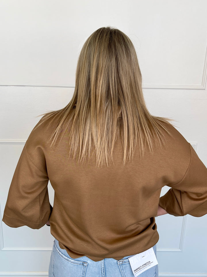 Wild About Comfort Top - Beige