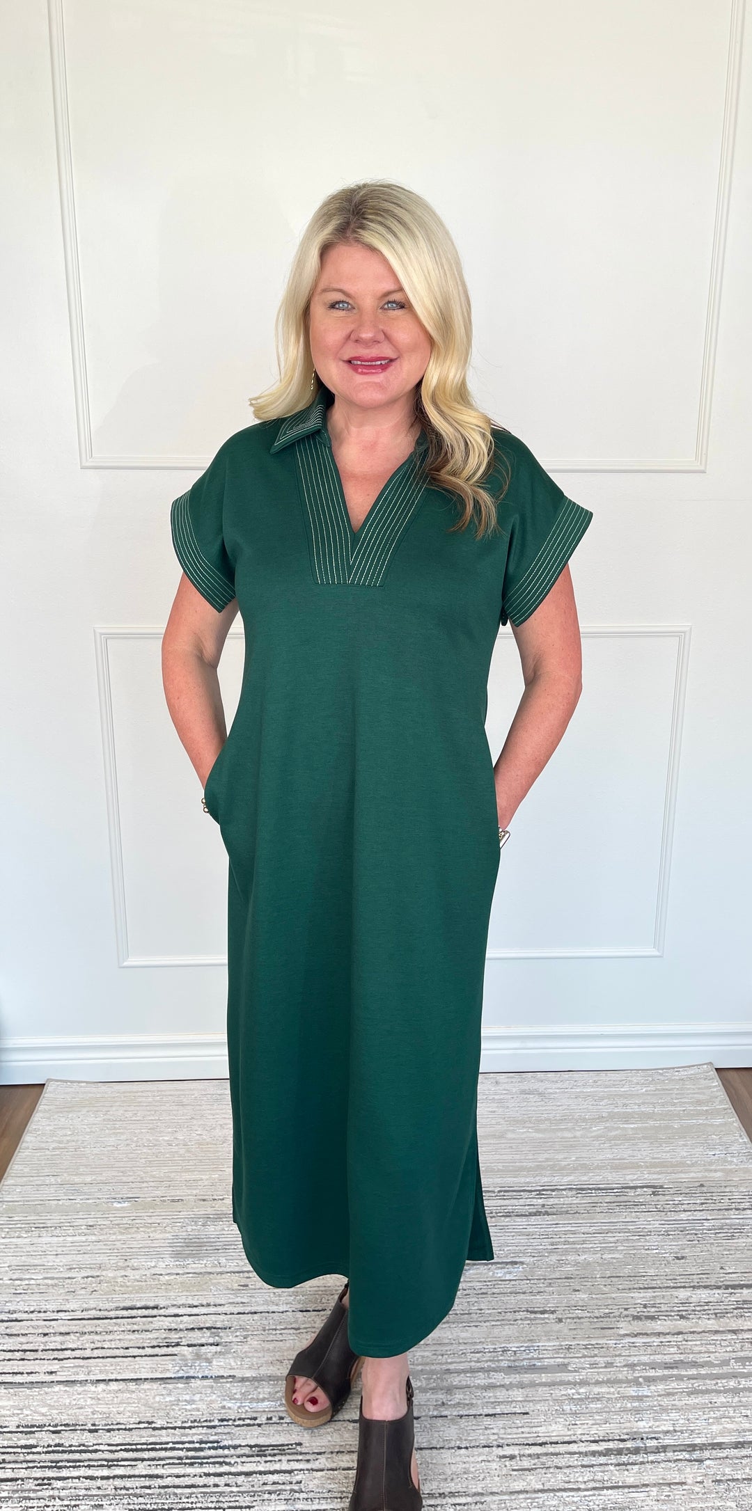 Sally Dress - Green
