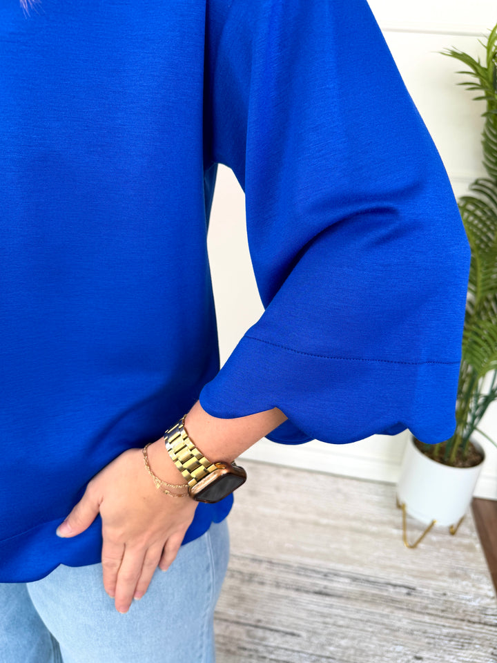Royal Blue For You Top