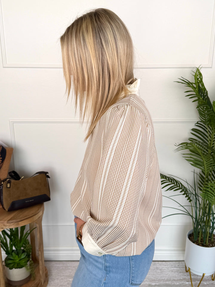 Ruffle & Rust Top