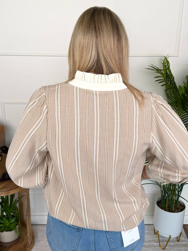 Ruffle & Rust Top