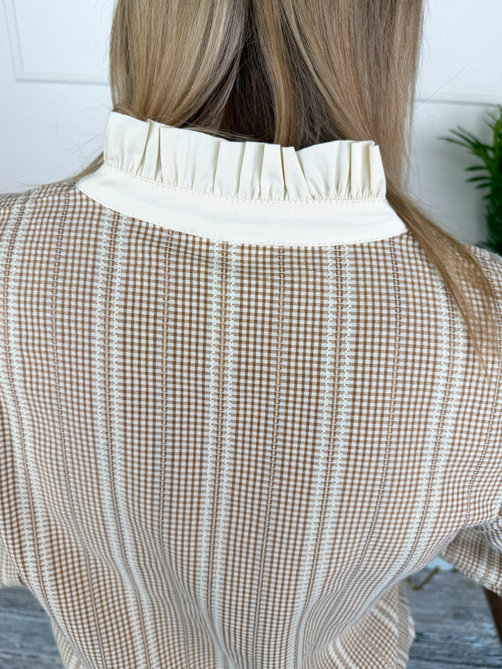 Ruffle & Rust Top