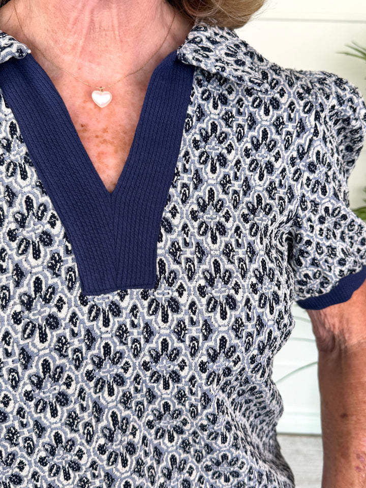 Kingland Top - Navy