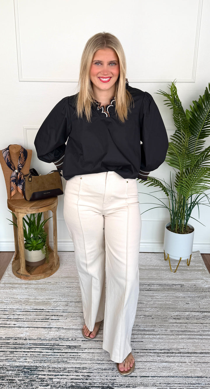 City Girl Jeans - Cream