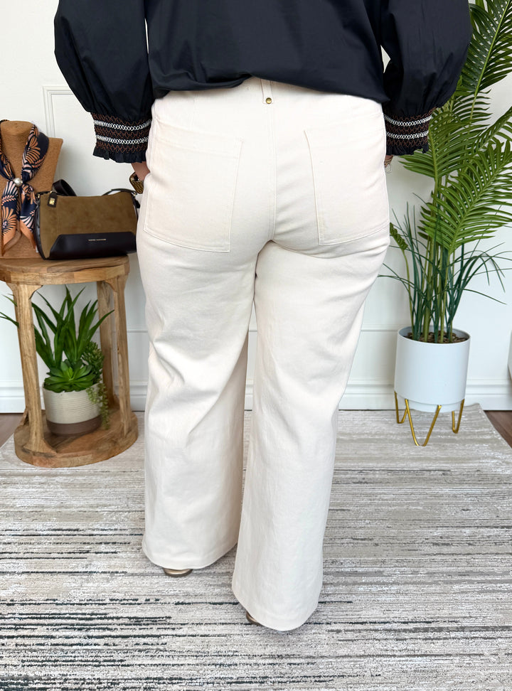 City Girl Jeans - Cream