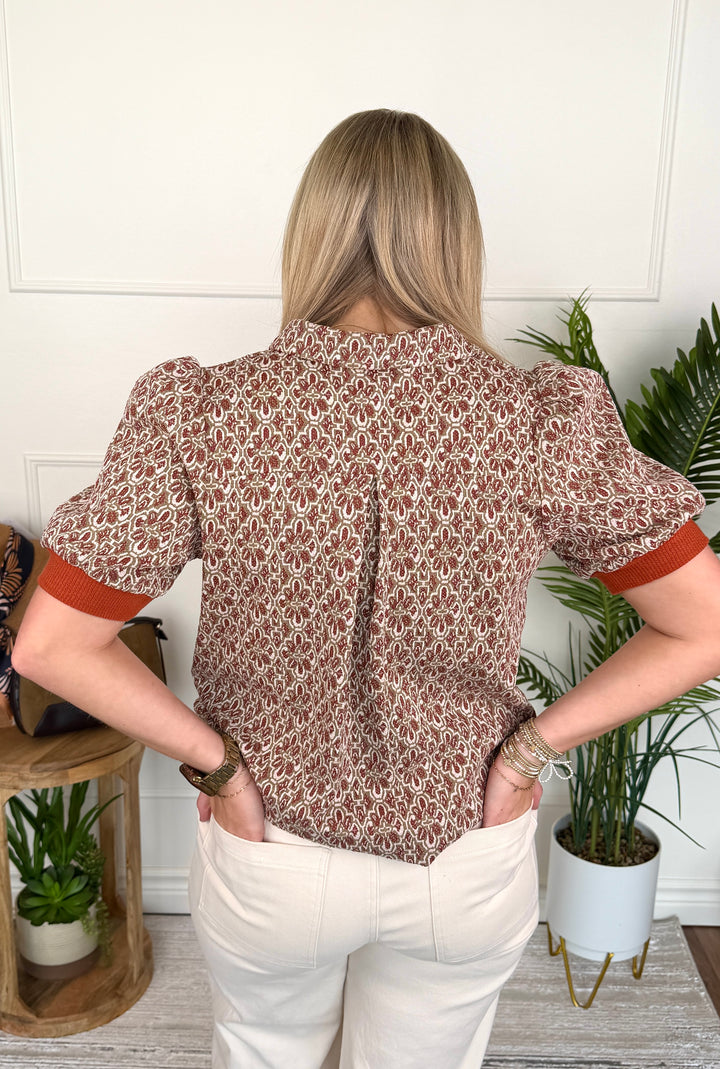 Kingland Top - Orange