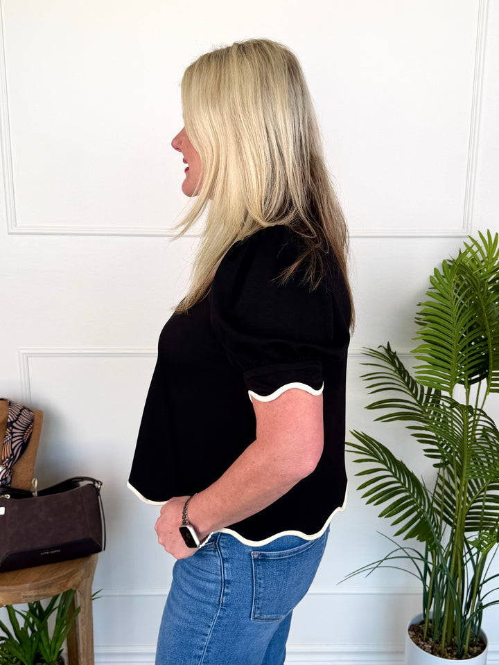 Dayna Rae Top - Black