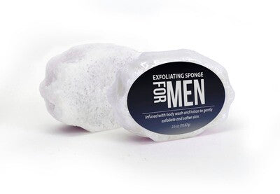 Body Spa Exfoliating Sponge - For Men