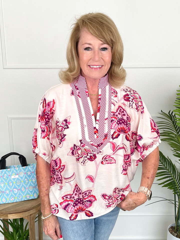 Free Falling Top - Pink