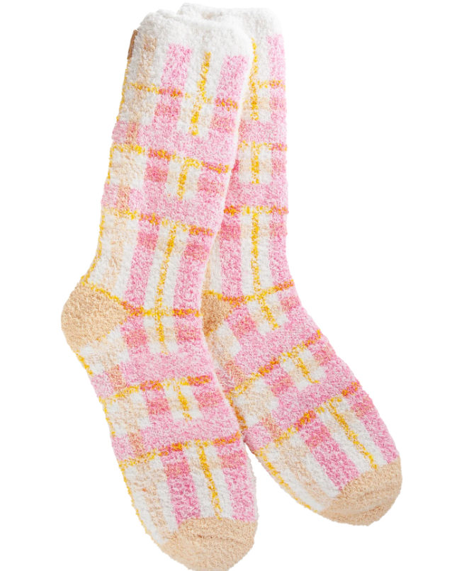 Cozy Crew Pink Multi Plaid