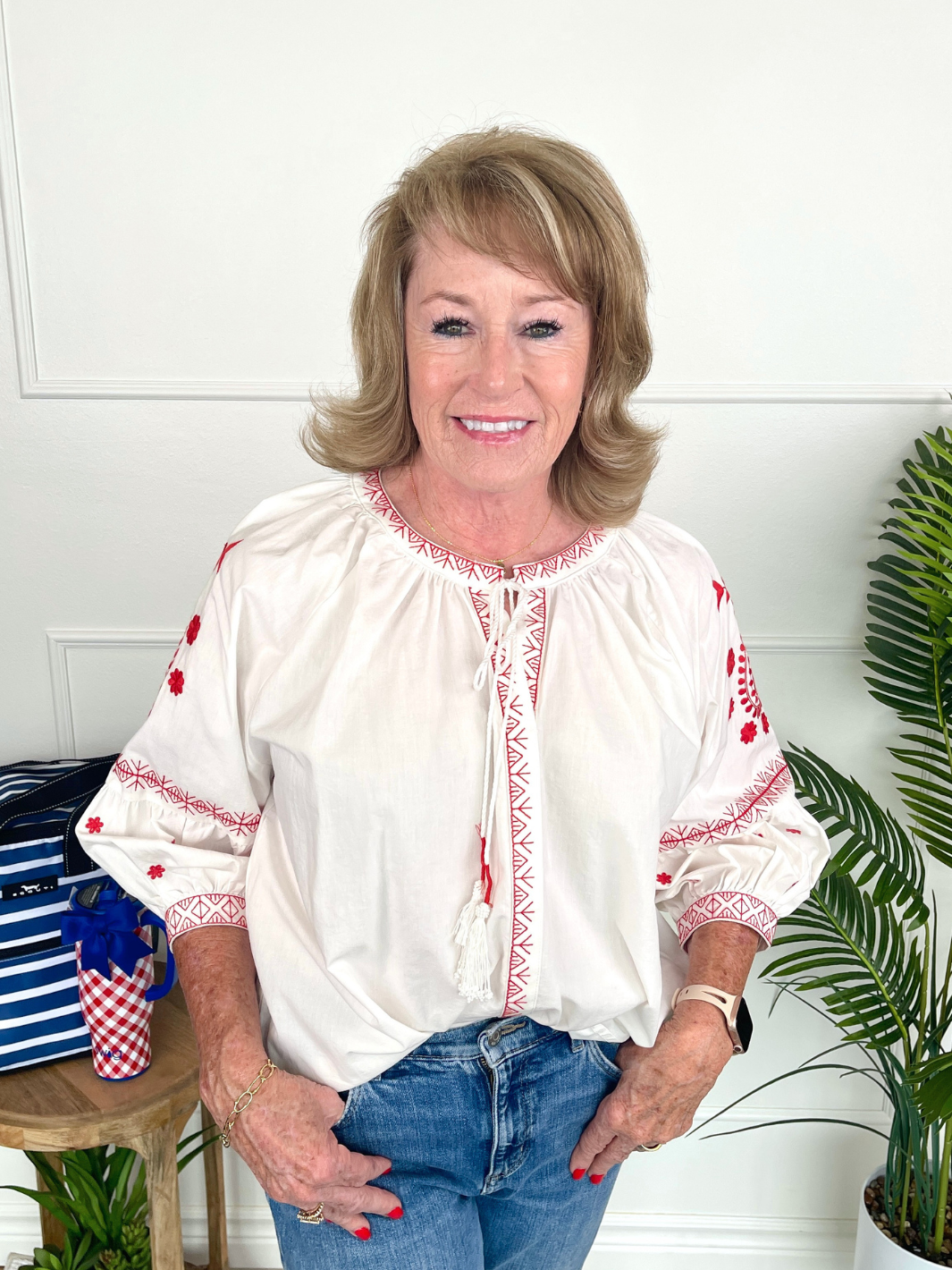 Mackenzie Top - Red