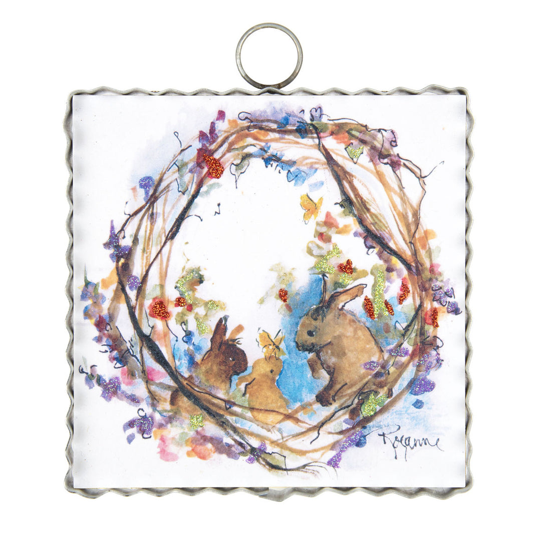 Rozie's Watercolor Bunny Wreath Mini Gallery
