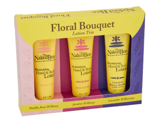 Floral Bouquet Lotion Trio