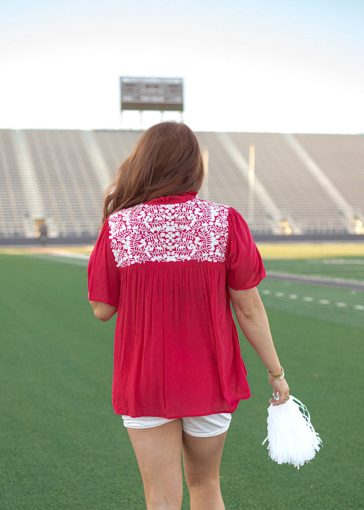 Gabrielle Top - Red