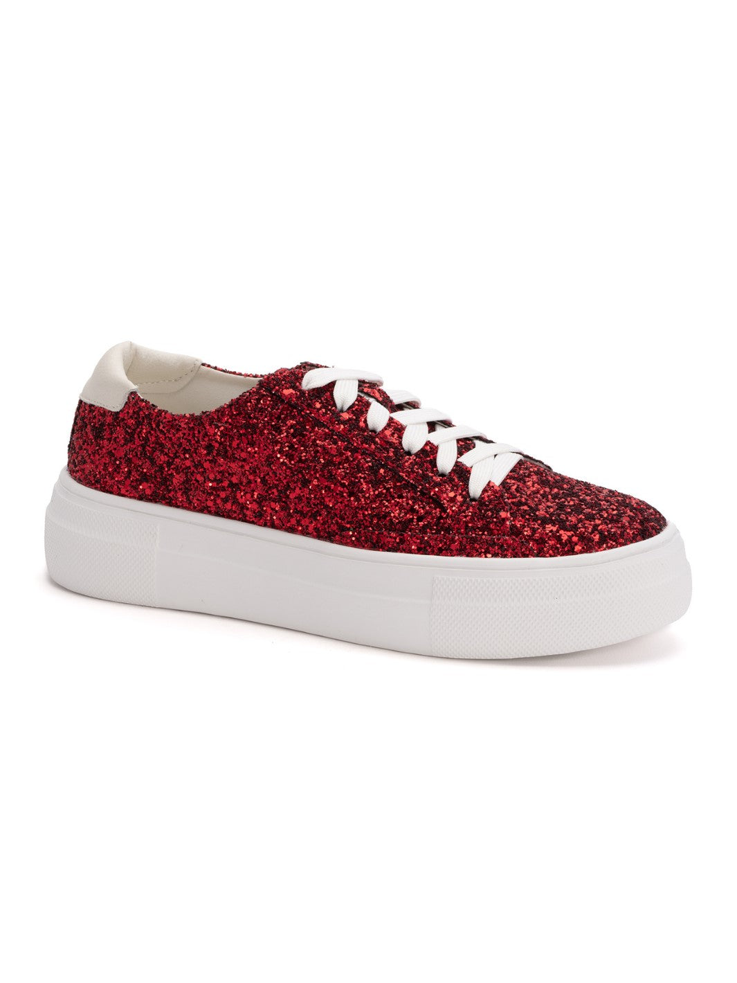 Glaring Red Glitter