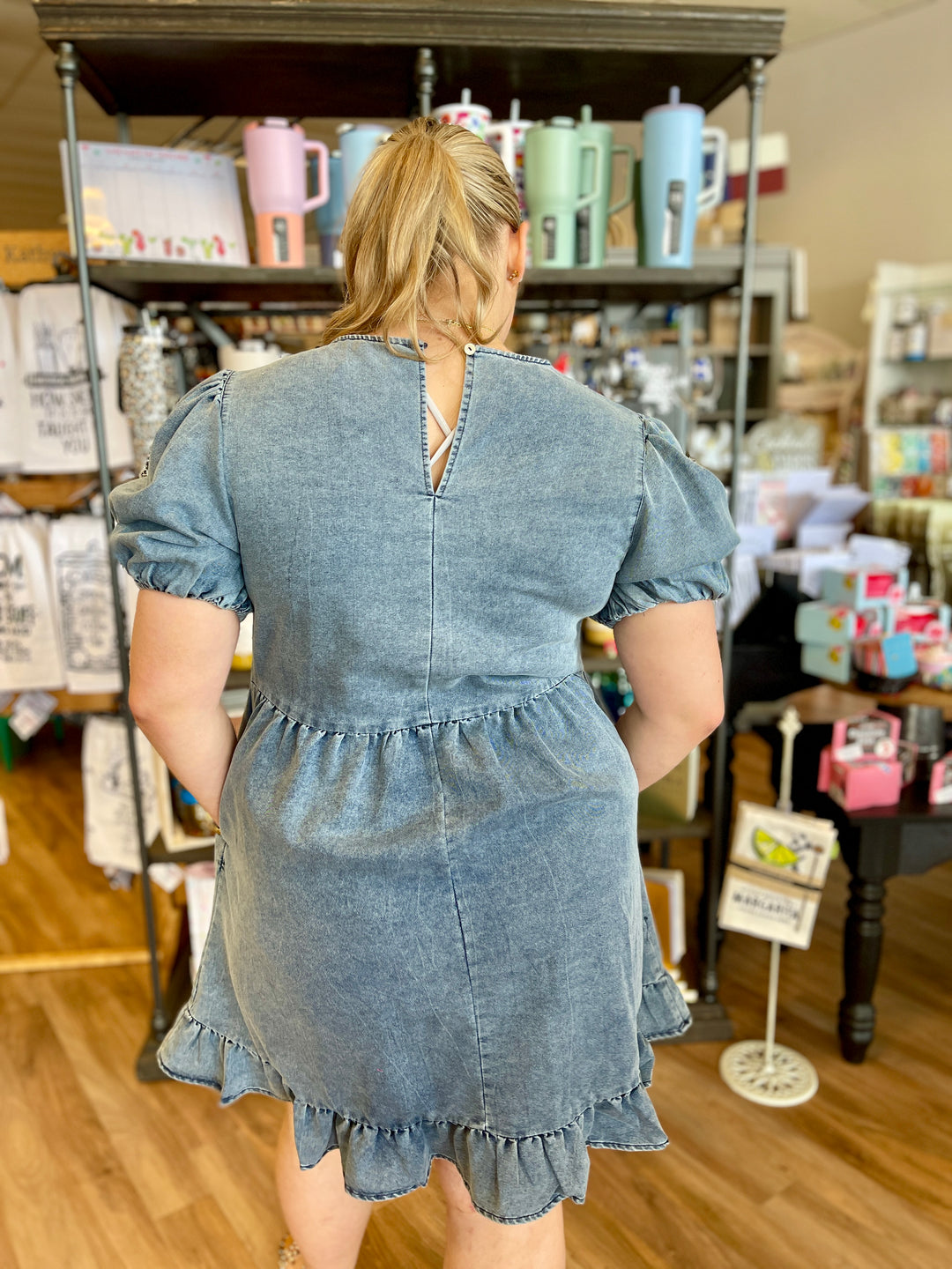 FINAL SALE Dreaming of Denim Dress