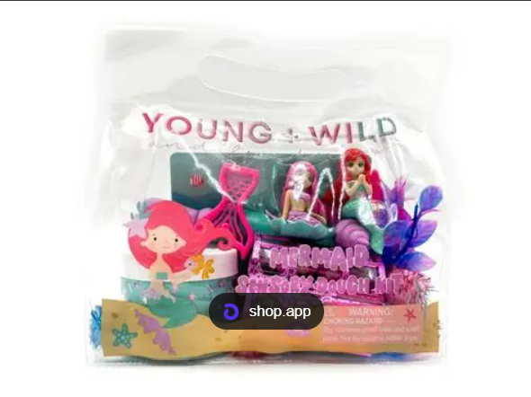 Sensory Dough Bag - Mermaid