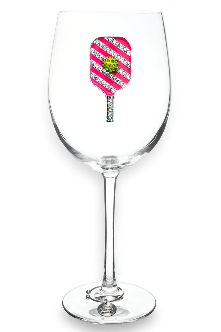 Pickleball Wine Glass