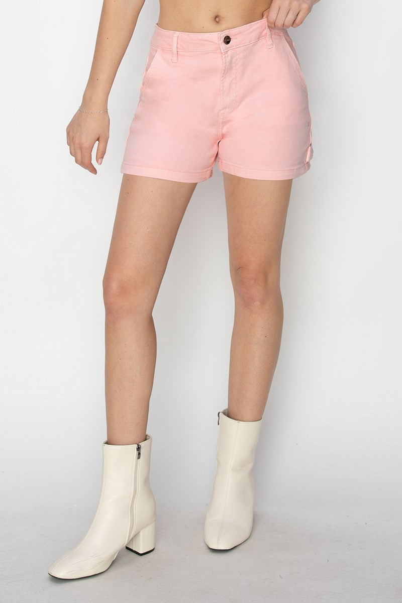 FINAL SALE Risen High Rise Shorts - Soft Pink