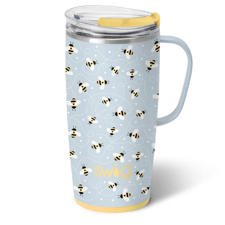 Busy Bee Swig 22 Oz. Travel Mug