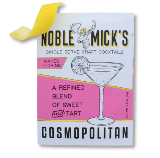 Noble Mick's Single Serve Craft Cocktail Mix