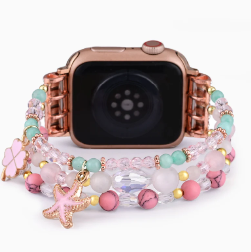 Pink Sands Apple Stretch Watchband