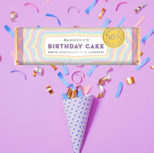 Birthday Cake Candy Bar