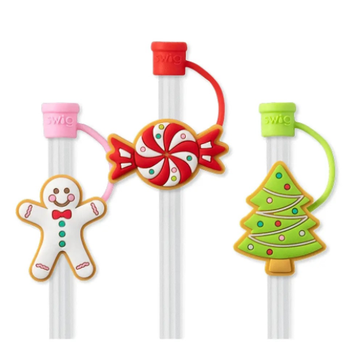 Cookie Jar Swig Straw Topper Set