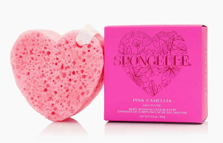 Heart Buffer - Pink Camellia