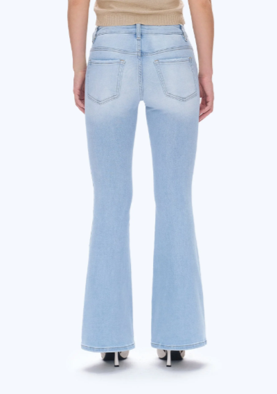 Bayeas Julia Mid Rise Flair Leg Jeans