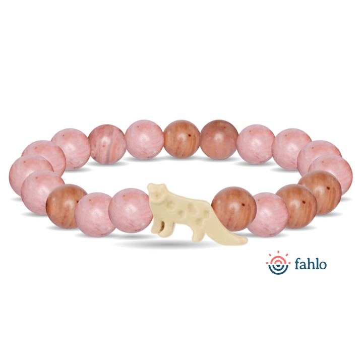 Fahlo Snow Leopard Tracking Bracelet