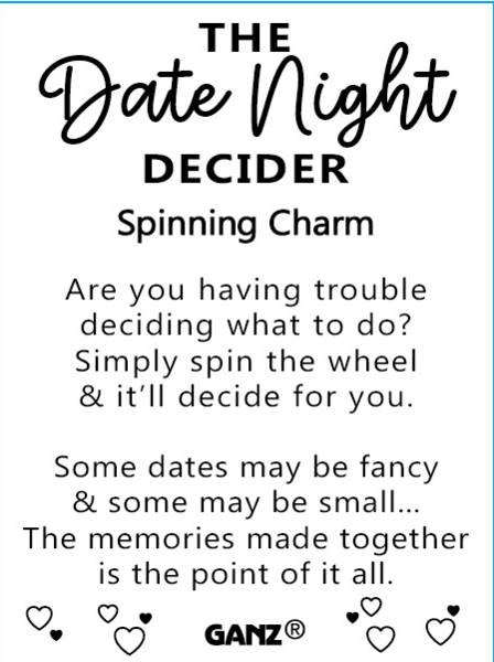 Date Night Decider Charm