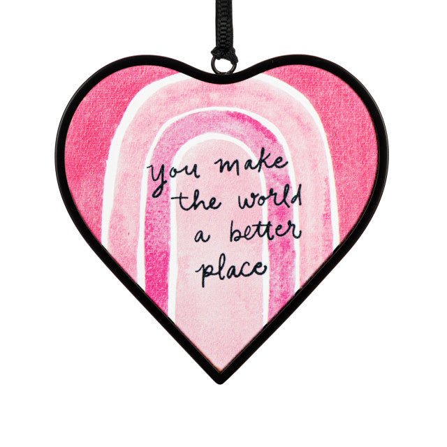 Better Place Heart Suncatcher