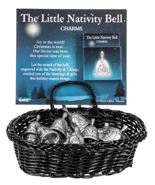 Little Nativity Bell Charm