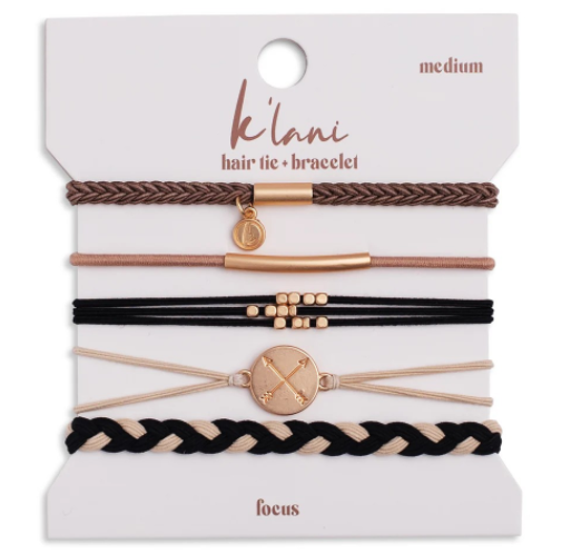 Focus Hair Tie/Bracelet