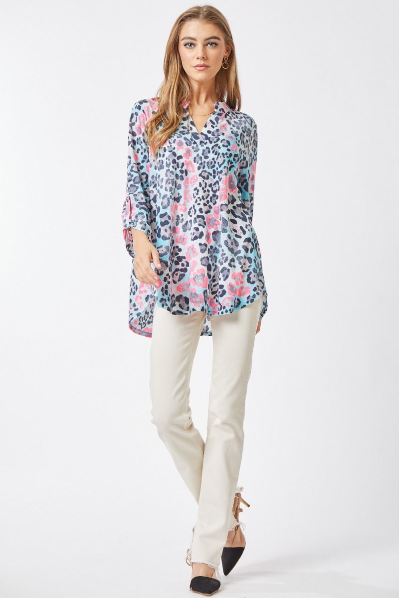 FINAL SALE The Lizzy Top - Wild About Neon