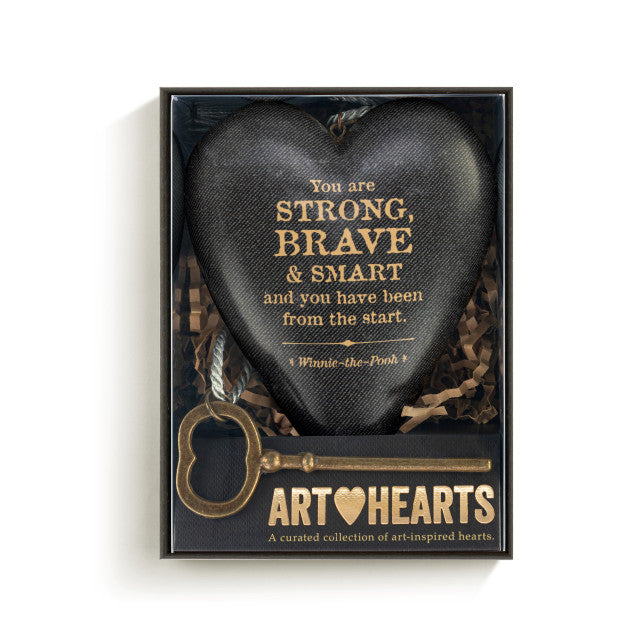 Strong Brave Smart Art Heart