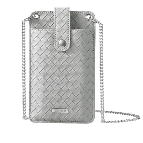 Crossbody Phone Bag - Silver