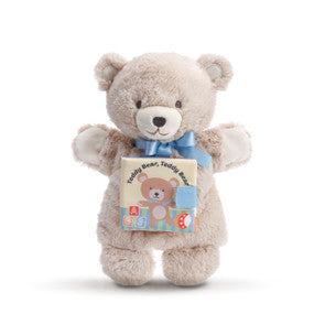 Teddy Bear Soft Puppet Book