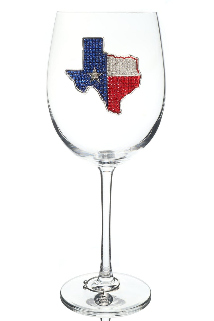 Texas Wine Glass