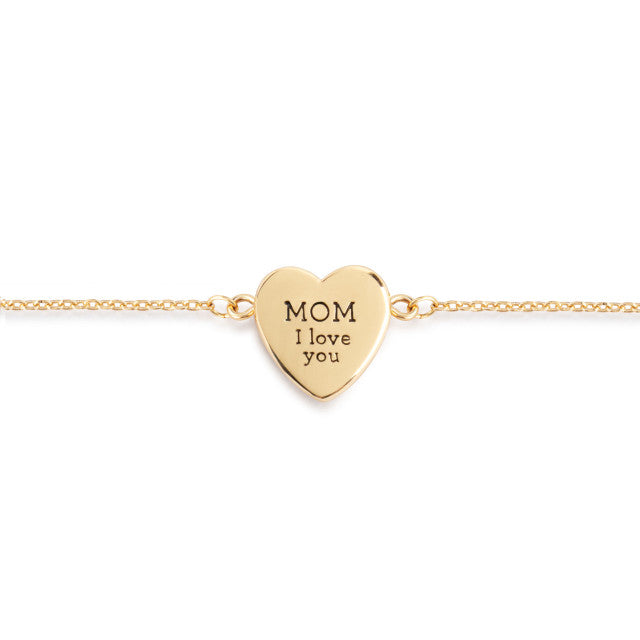 Art Heart Bracelet - Mom, I Love You