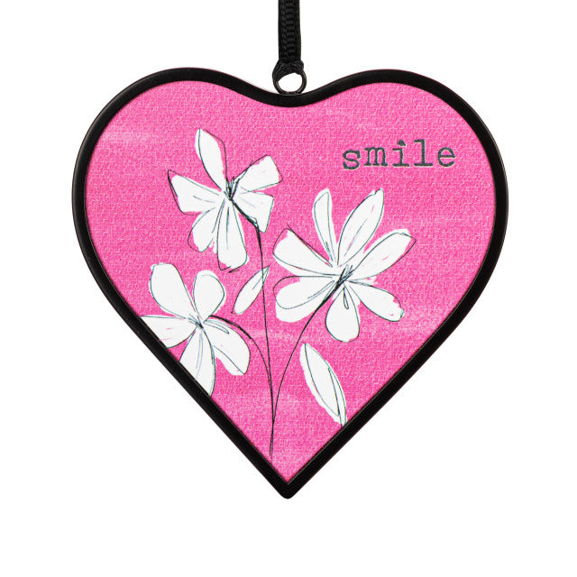 Smile Heart Suncatcher