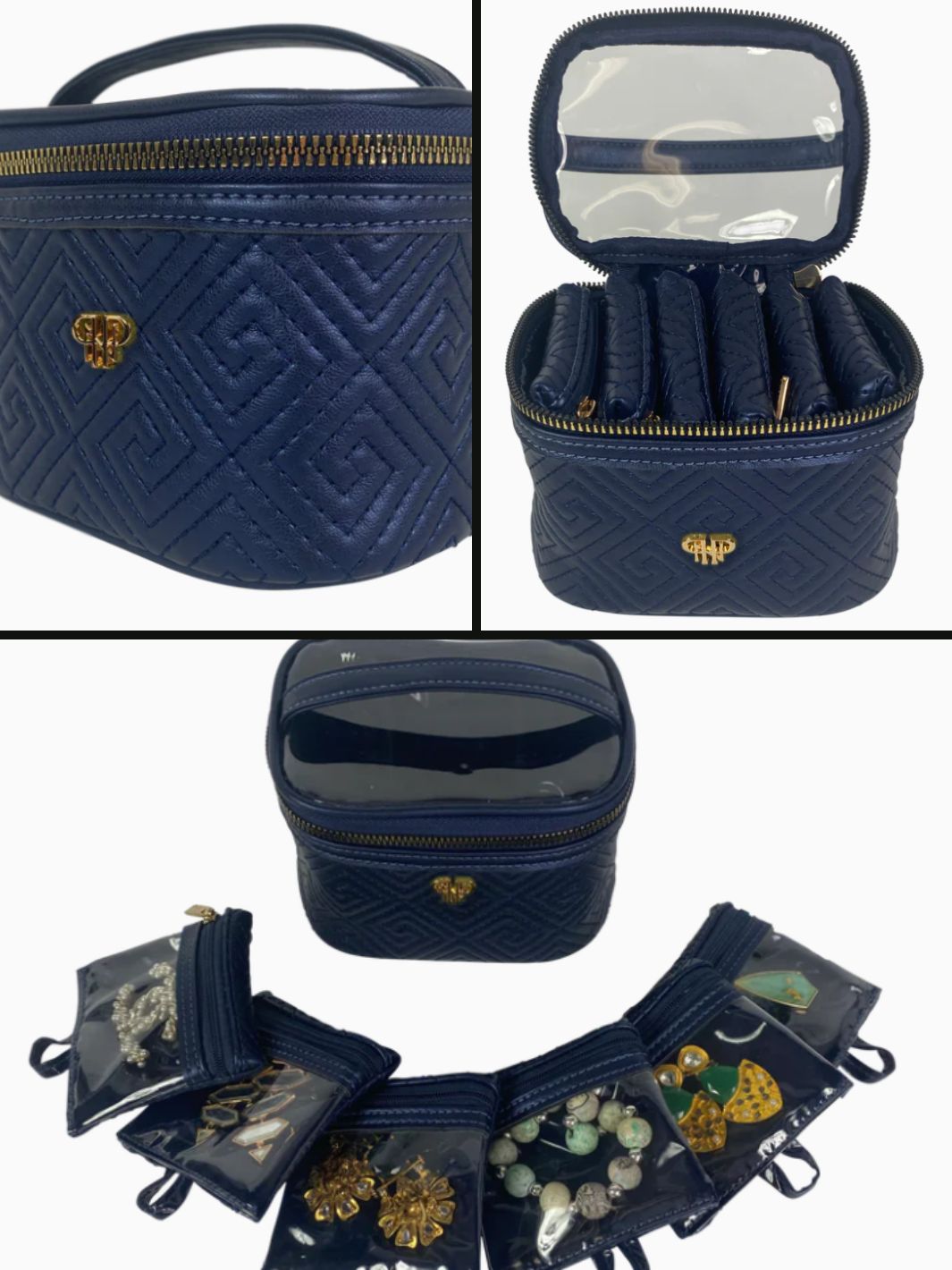 Quilted Getaway Jewelry Case