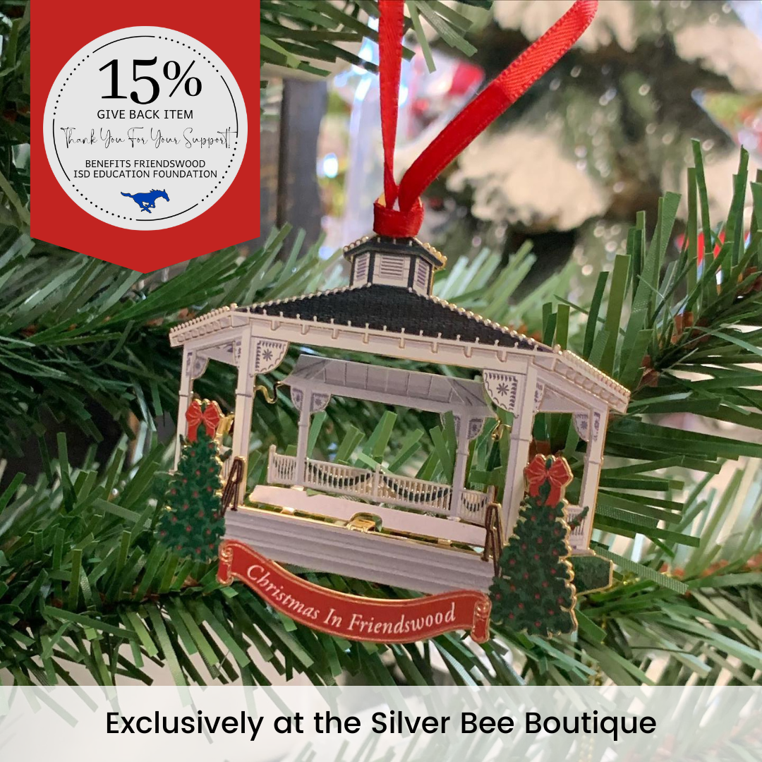 Christmas in Friendswood Gazebo Ornament