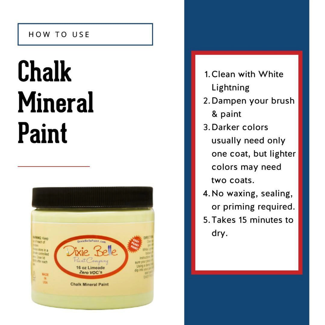 Dixie Belle Blue Chalk Mineral Paint